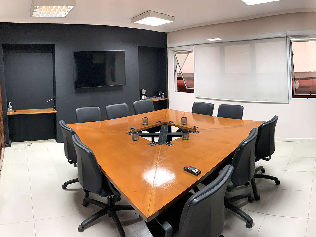 Sala de reunião no Edifício The Wave
