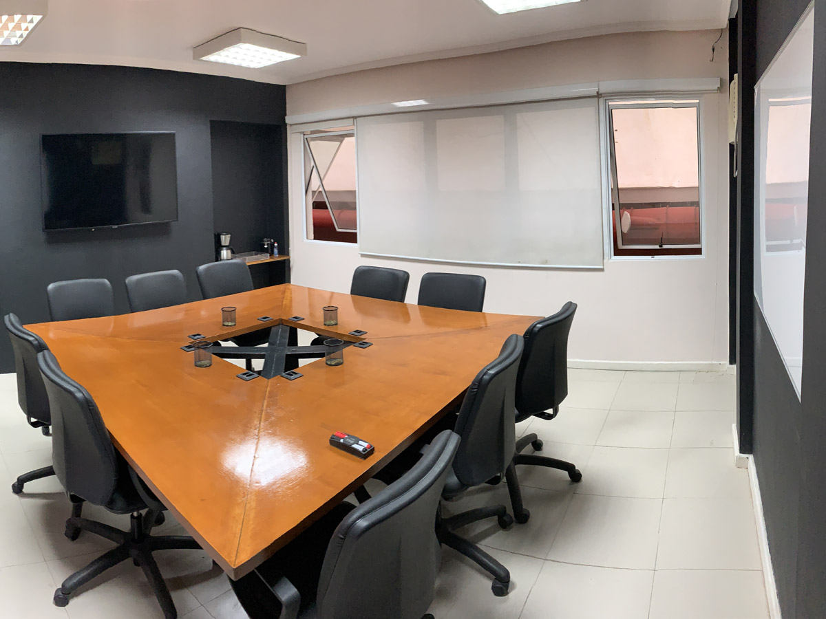 Sala de reunião no Edifício The Wave