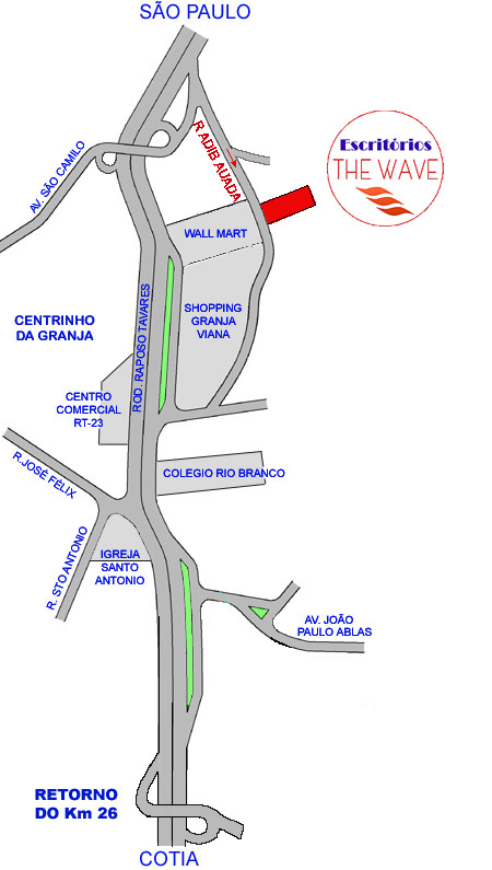 Mapa de localização