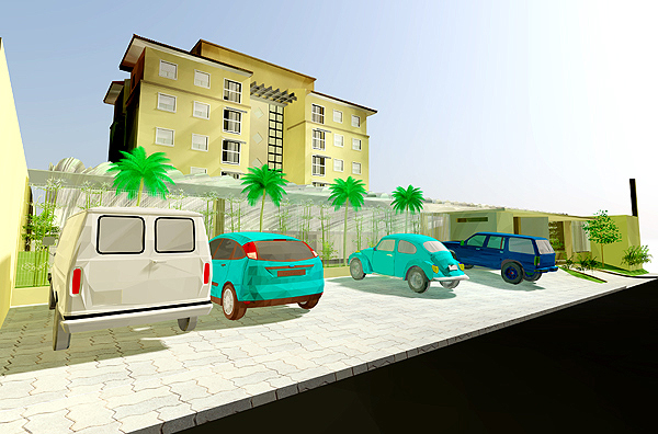 Perspectiva da Fachada