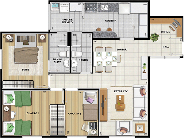 Planta do apartamento final 01