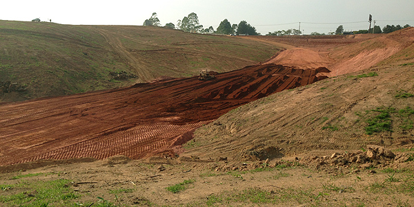 serviços de terraplenagem