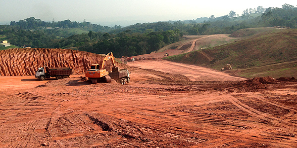 serviços de terraplenagem