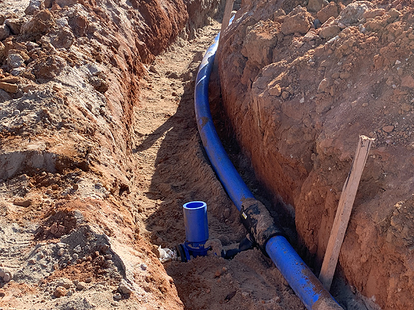 Infraestrutura para abastecimento de água