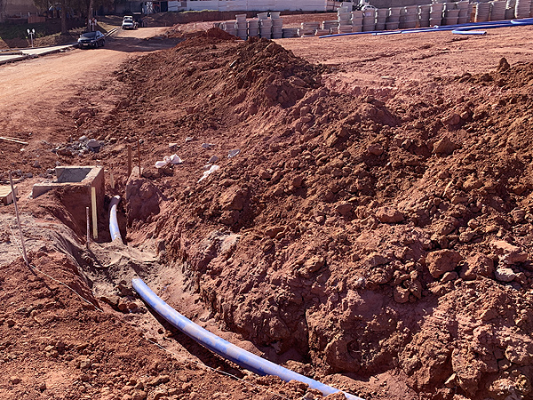 Infraestrutura para abastecimento de água