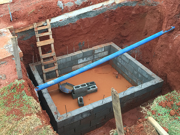 Infraestrutura para abastecimento de água